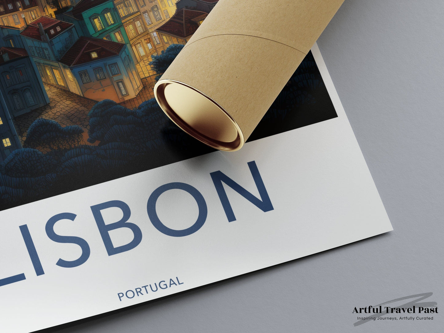 Lisbon Poster - Portugal Wall Art