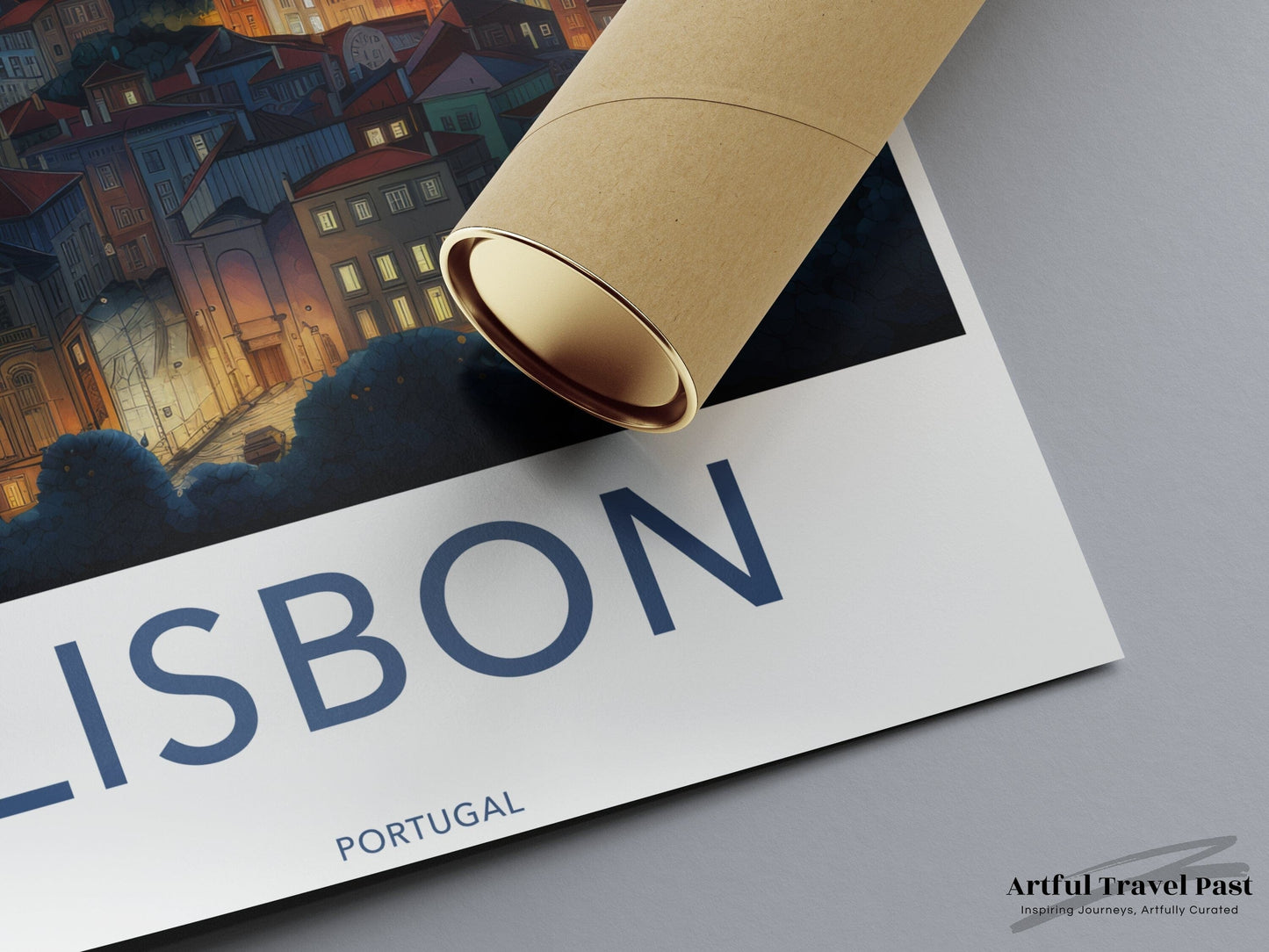 Lisbon Poster - Portugal Wall Art