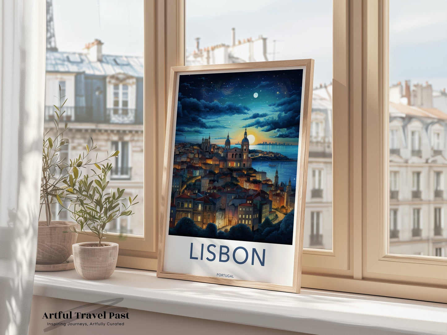 Lisbon Poster - Portugal Wall Art
