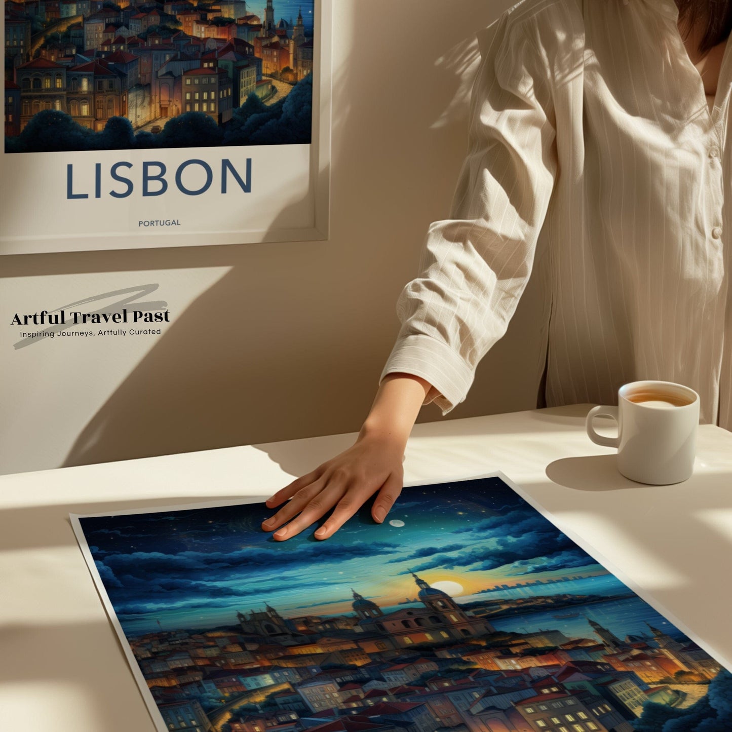 Lisbon Poster - Portugal Wall Art