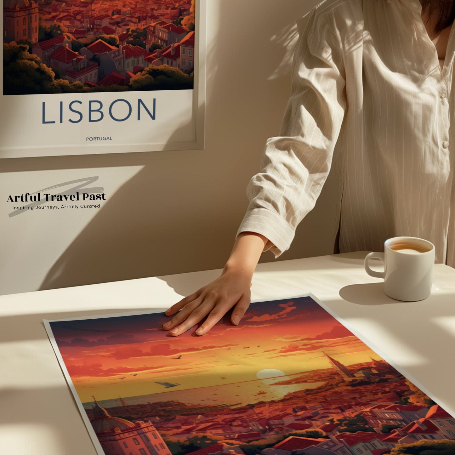 Lisbon Poster | Portugal Wall Art | Europe Decor