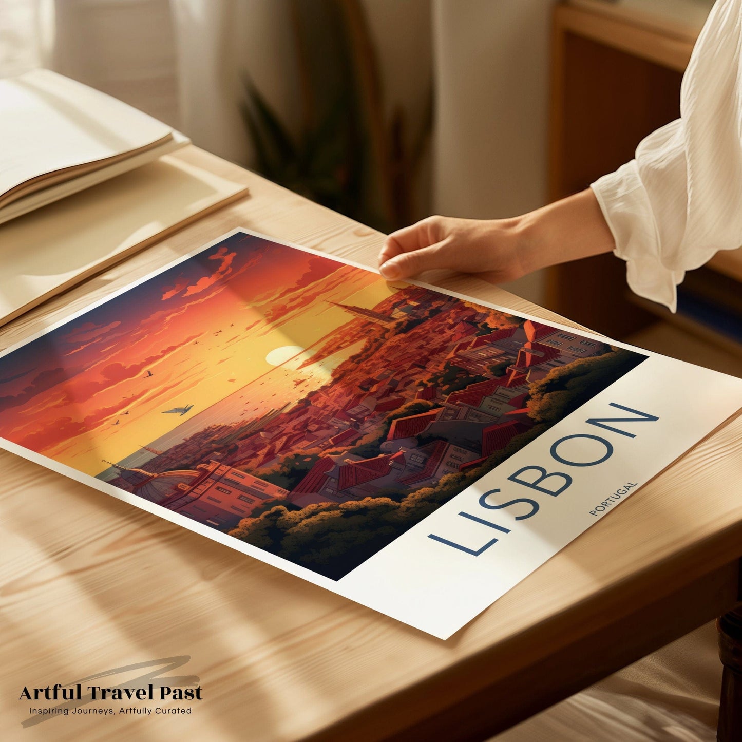 Lisbon Poster | Portugal Wall Art | Europe Decor