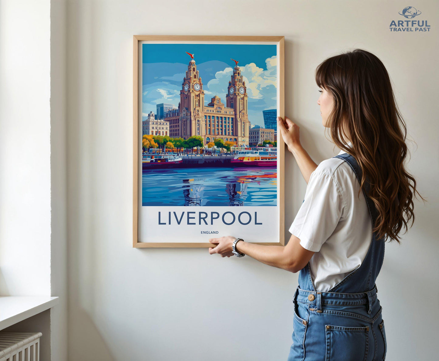 Liverpool Poster - England Wall Art