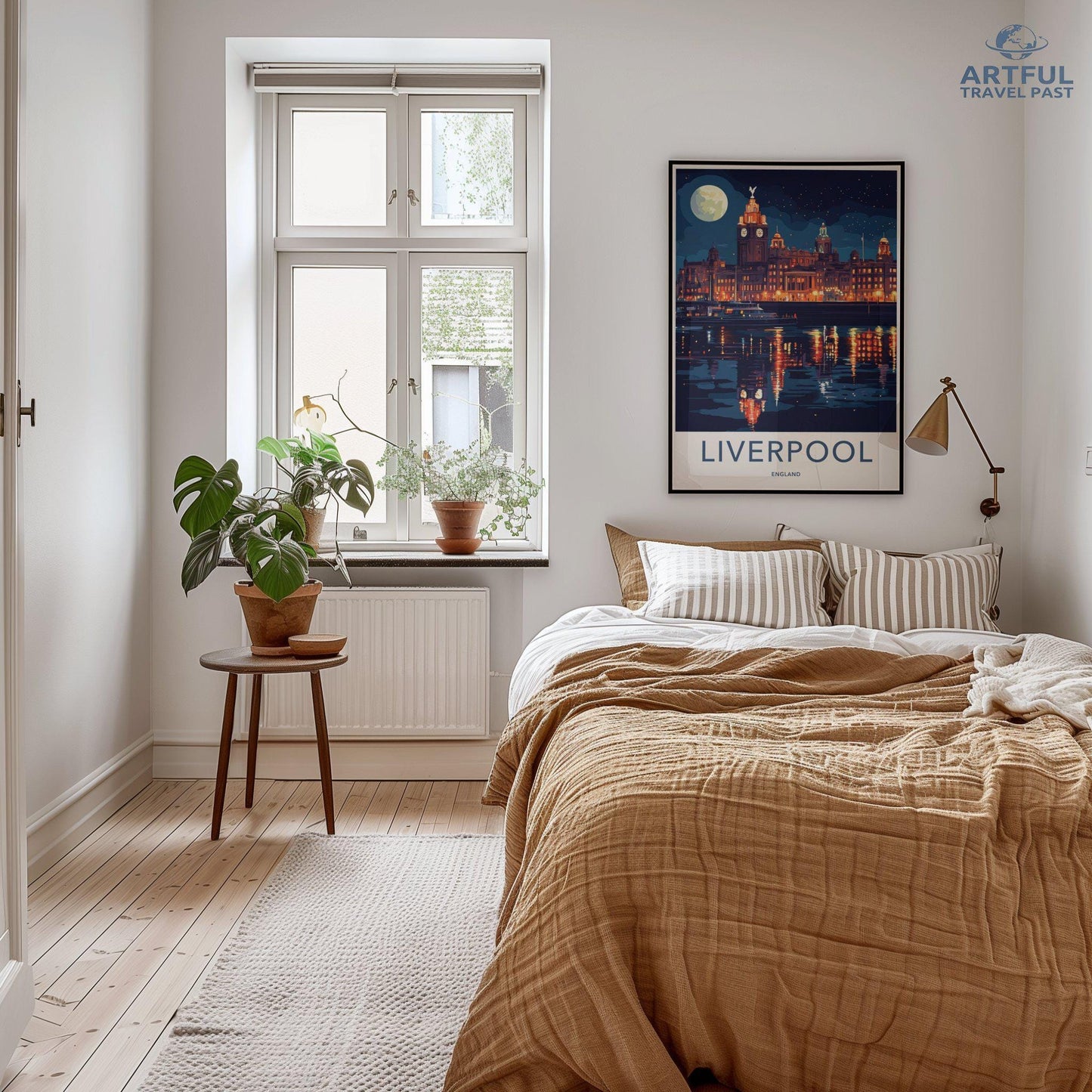 Liverpool Poster | England Wall Art | UK Decor