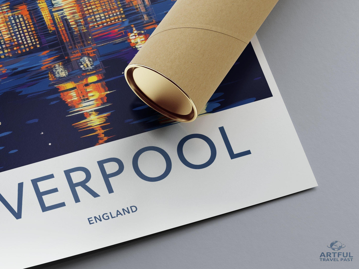 Liverpool Poster | England Wall Art | UK Decor