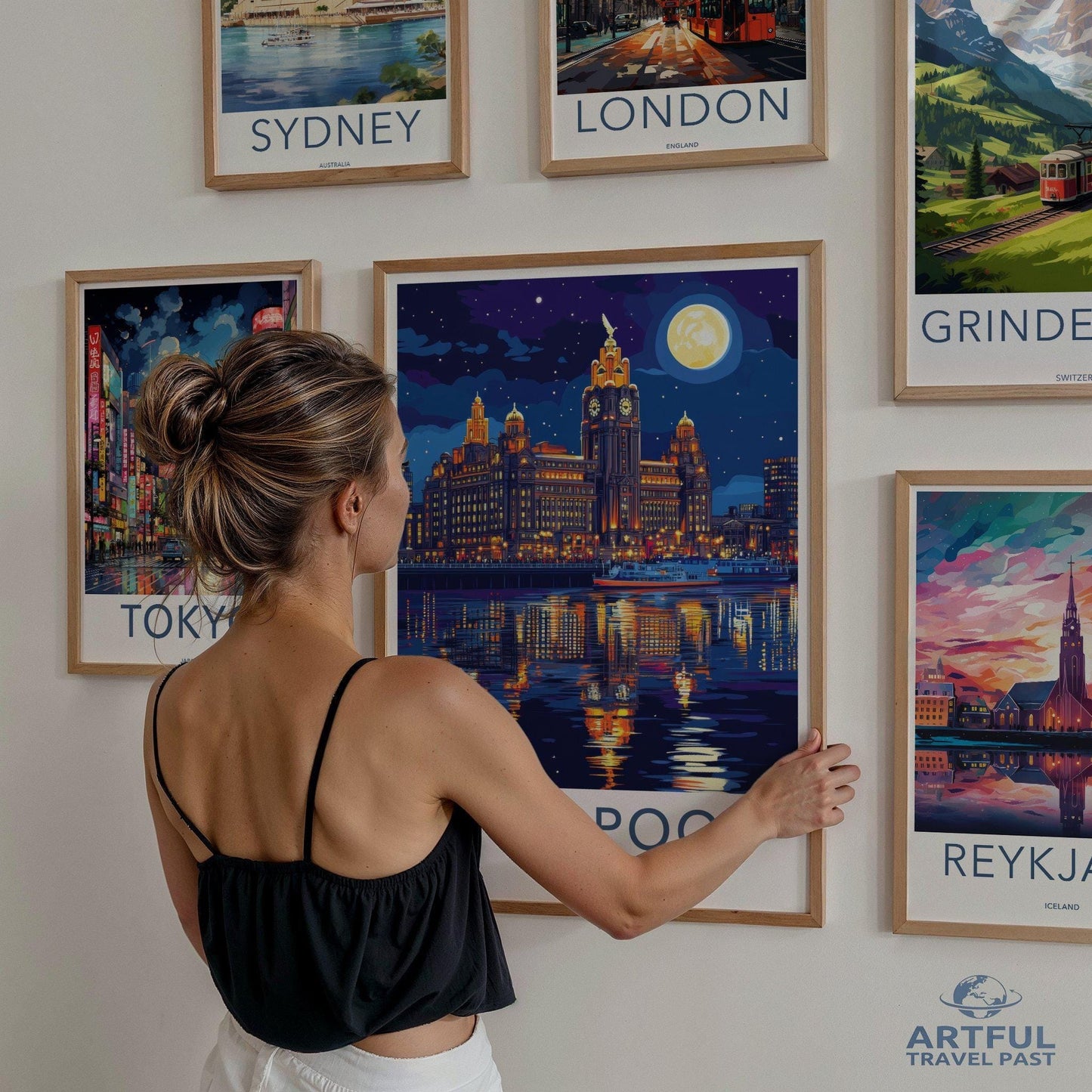 Liverpool Poster | England Wall Art | UK Decor