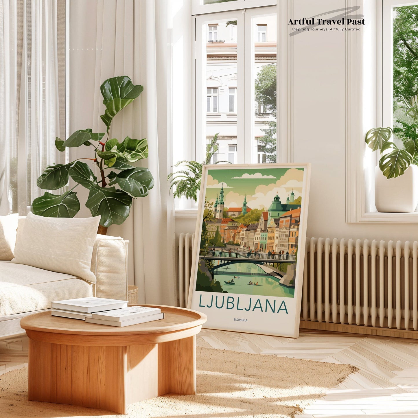 Ljubljana Poster - Slovenia Wall Art