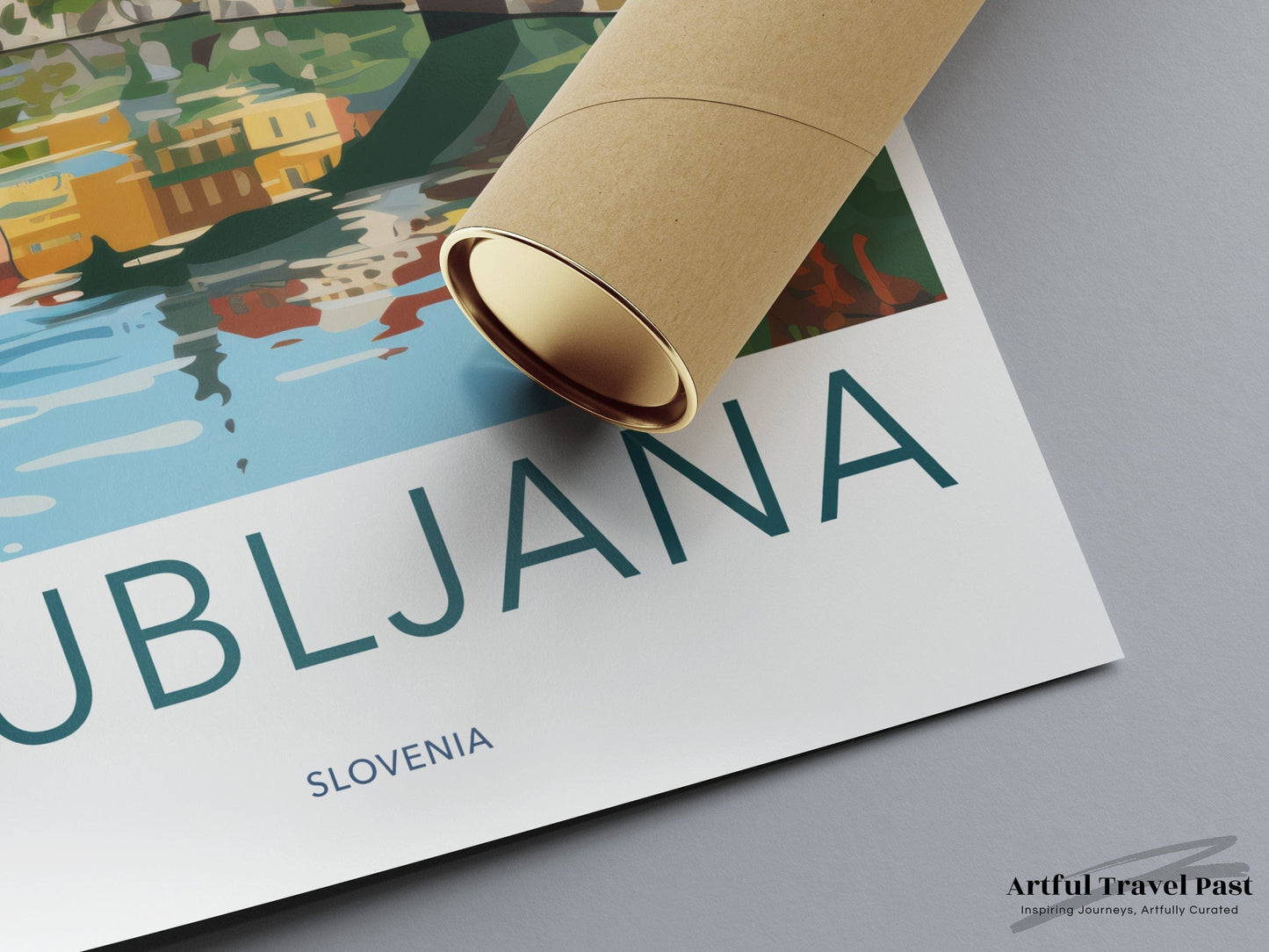 Ljubljana Poster - Slovenia Wall Art