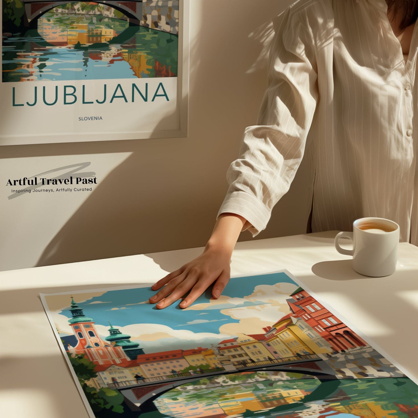 Ljubljana Poster - Slovenia Wall Art