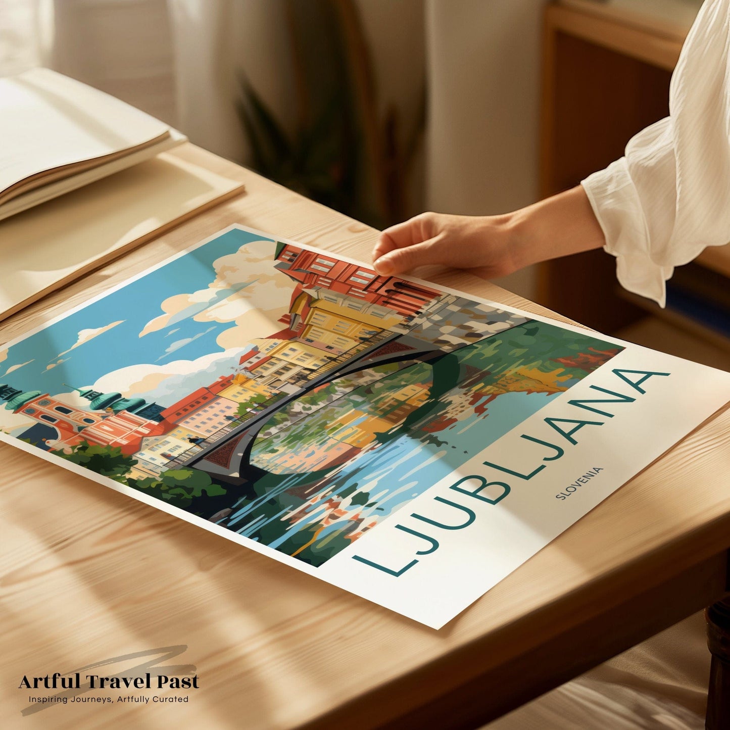 Ljubljana Poster - Slovenia Wall Art