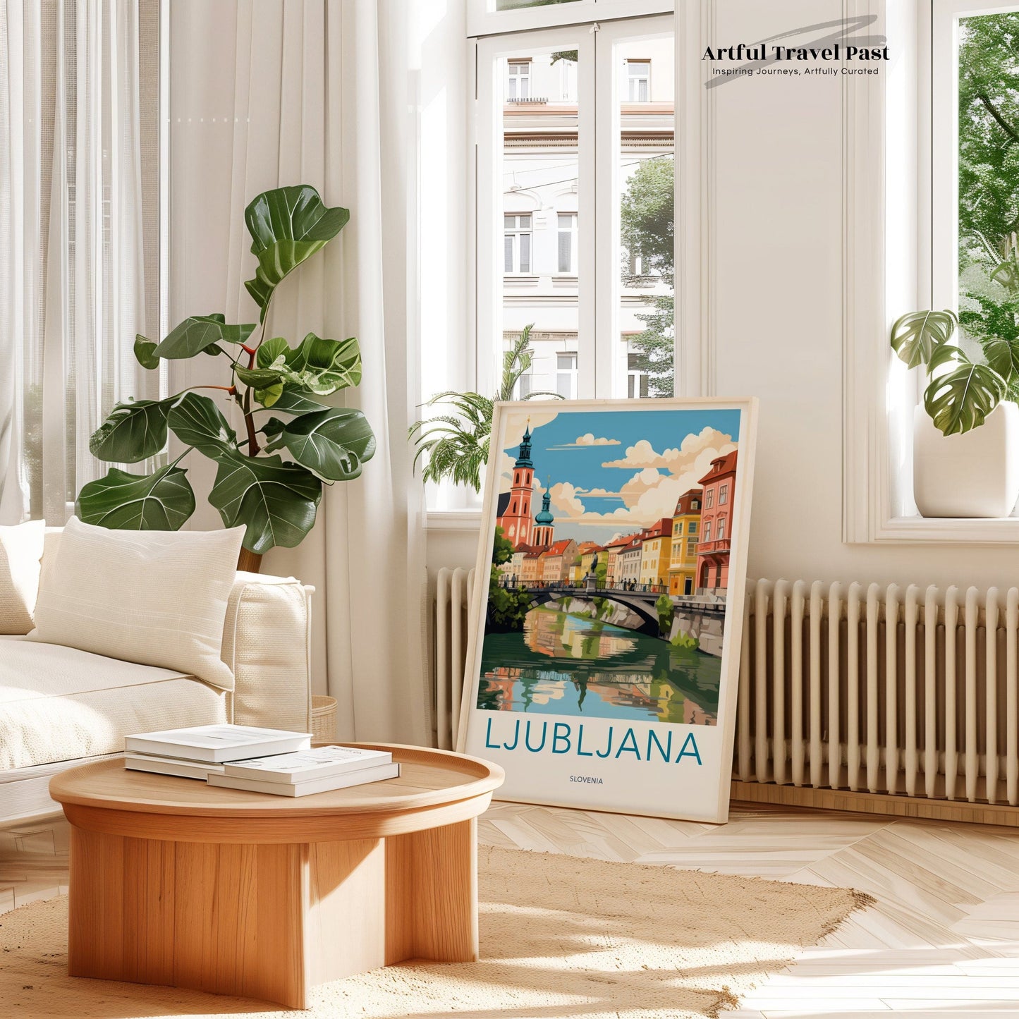 Ljubljana Poster - Slovenia Wall Art