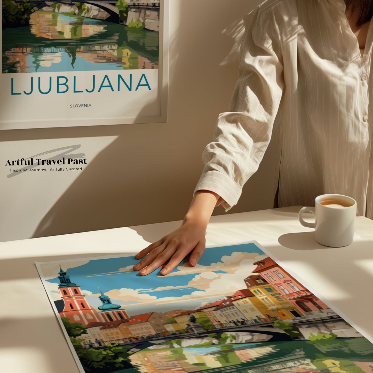 Ljubljana Poster - Slovenia Wall Art