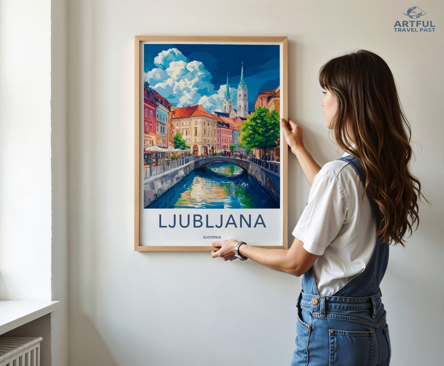 Ljubljana Poster - Slovenia Wall Art