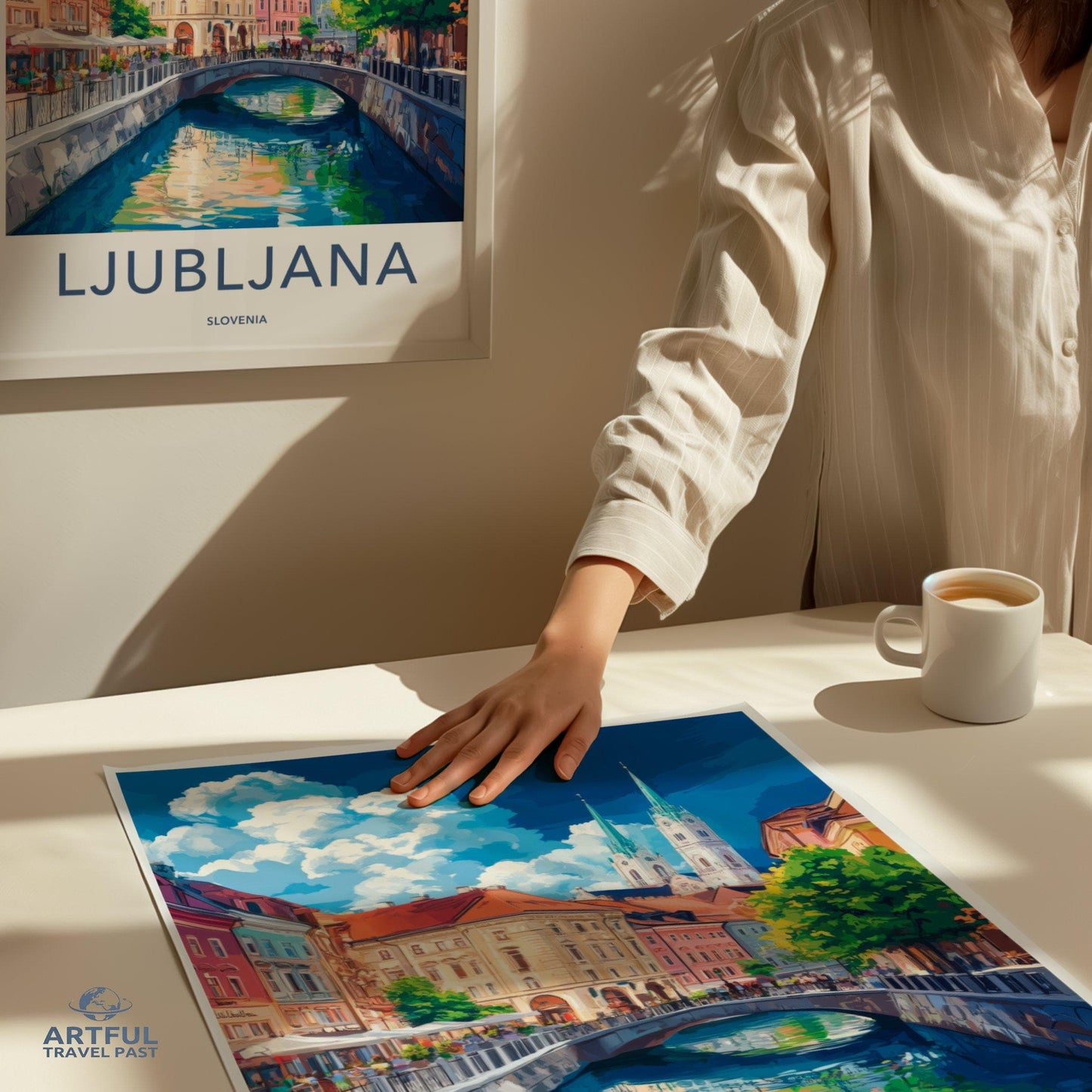 Ljubljana Poster - Slovenia Wall Art