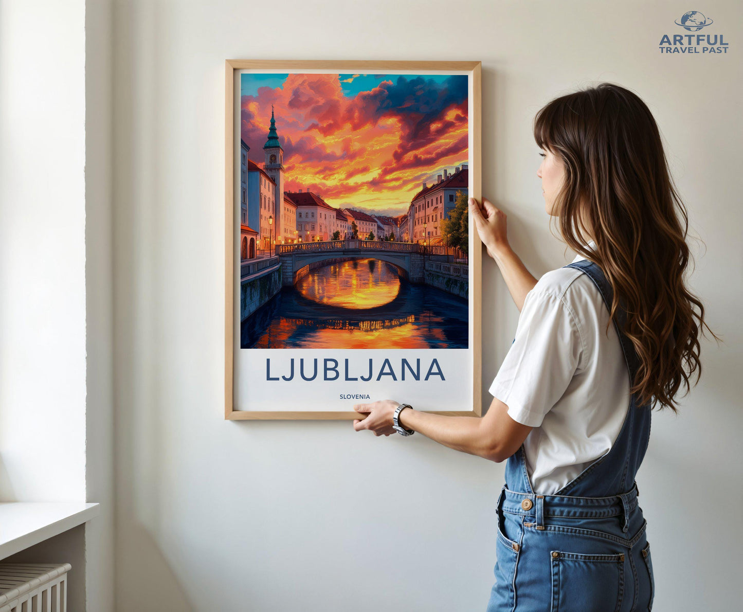 Ljubljana Poster - Slovenia Wall Art