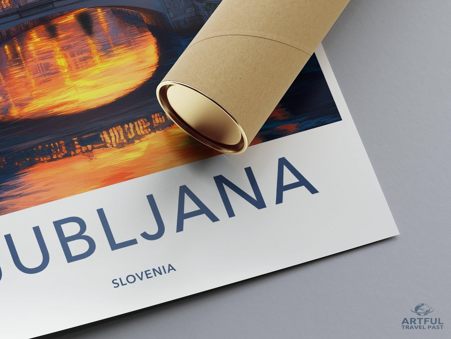 Ljubljana Poster - Slovenia Wall Art