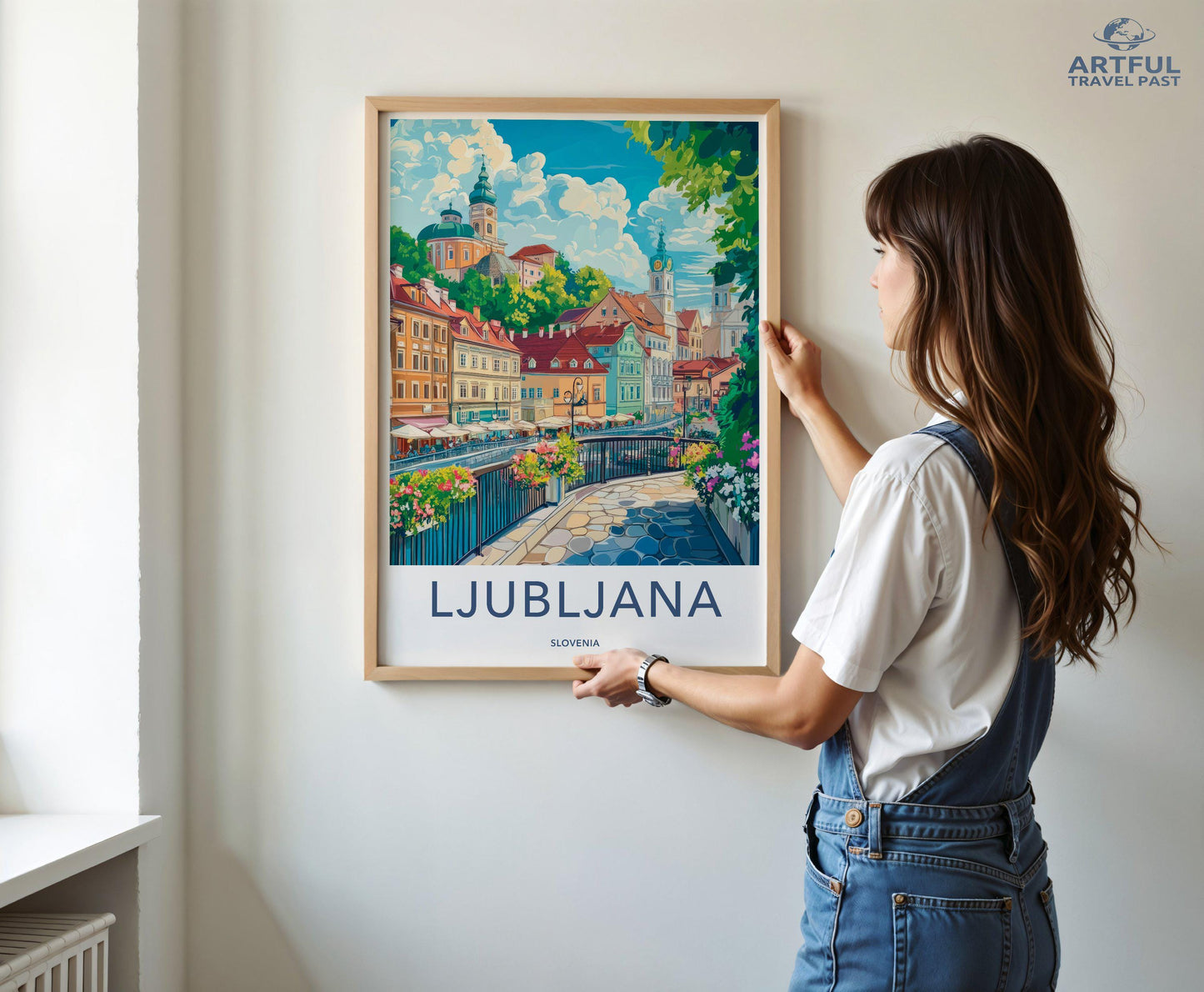 Ljubljana Poster - Slovenia Wall Art