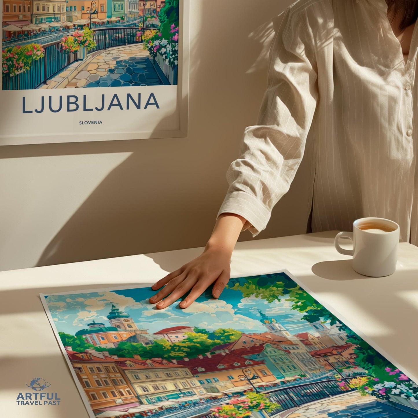 Ljubljana Poster - Slovenia Wall Art