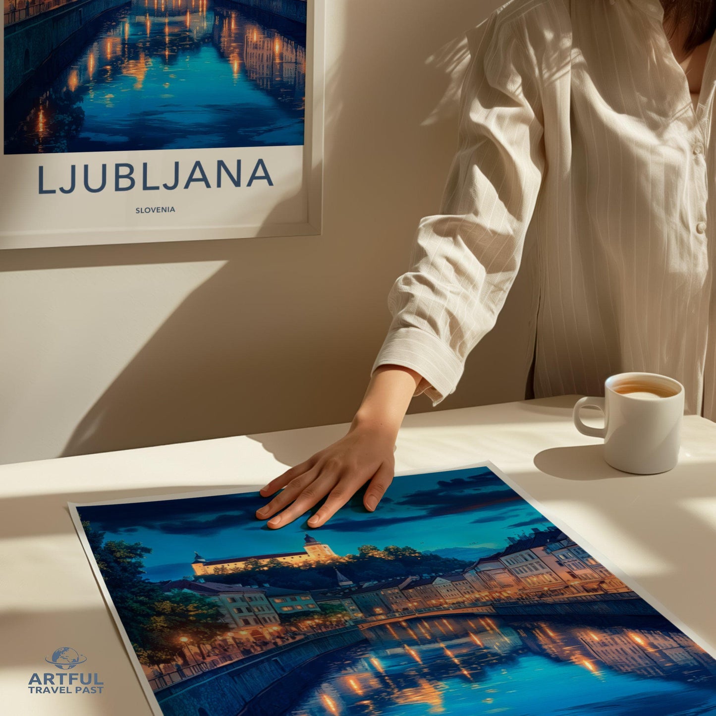 Ljubljana Poster - Slovenia Wall Art