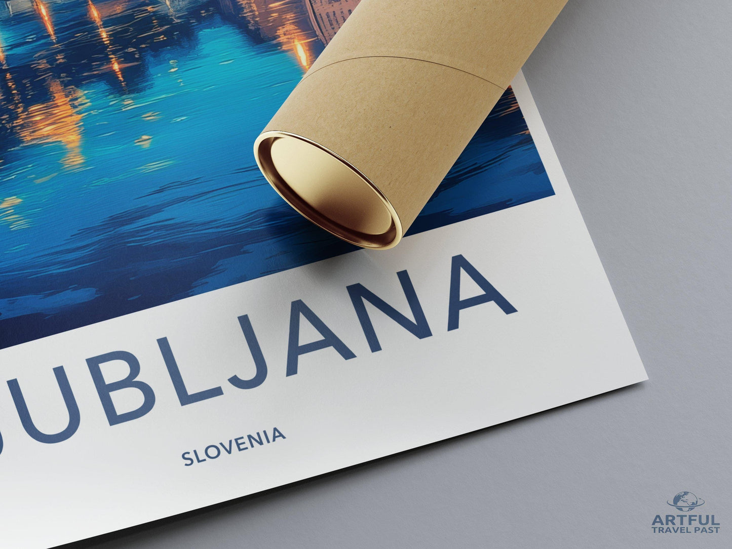 Ljubljana Poster - Slovenia Wall Art