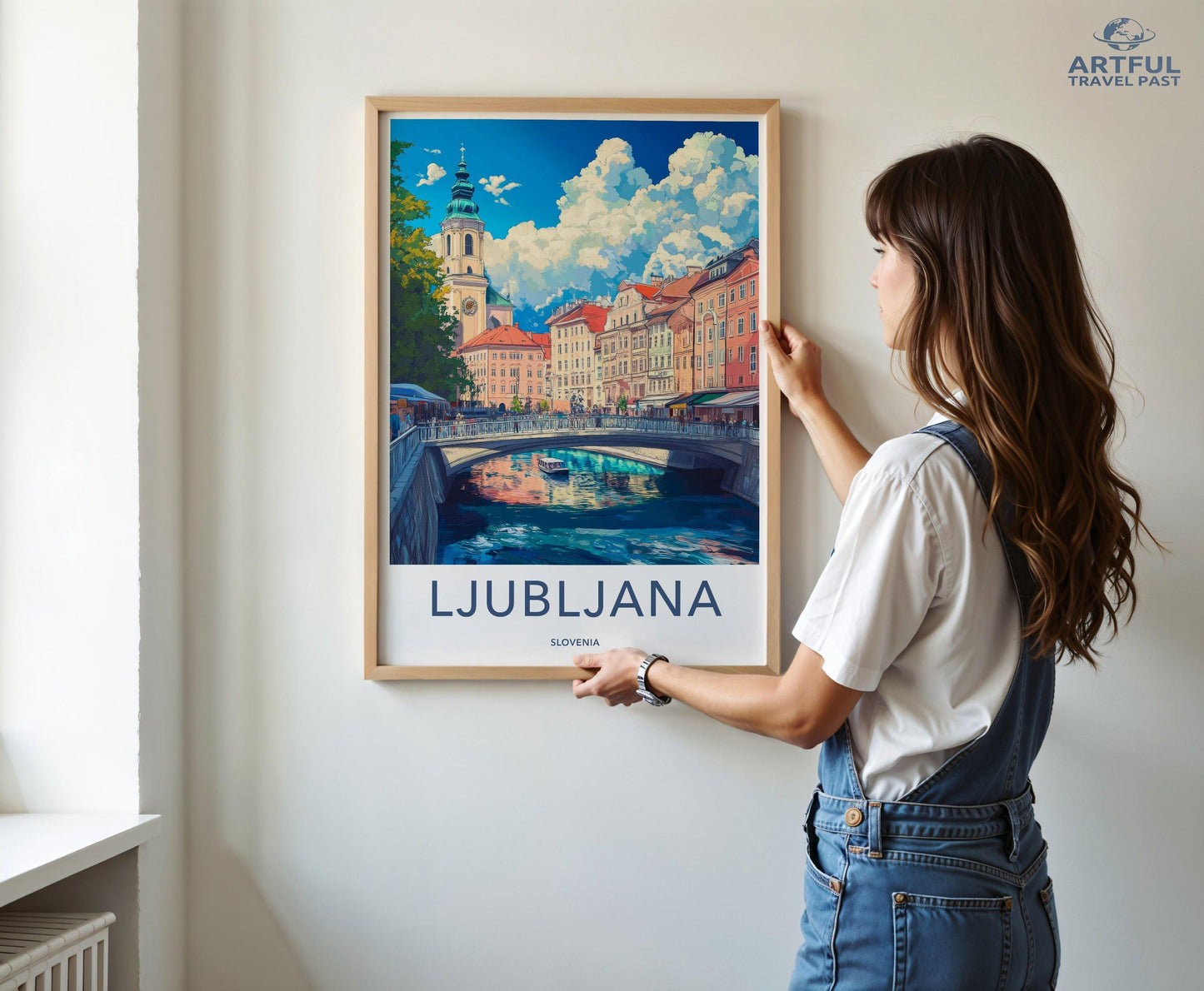 Ljubljana Poster - Slovenia Wall Art