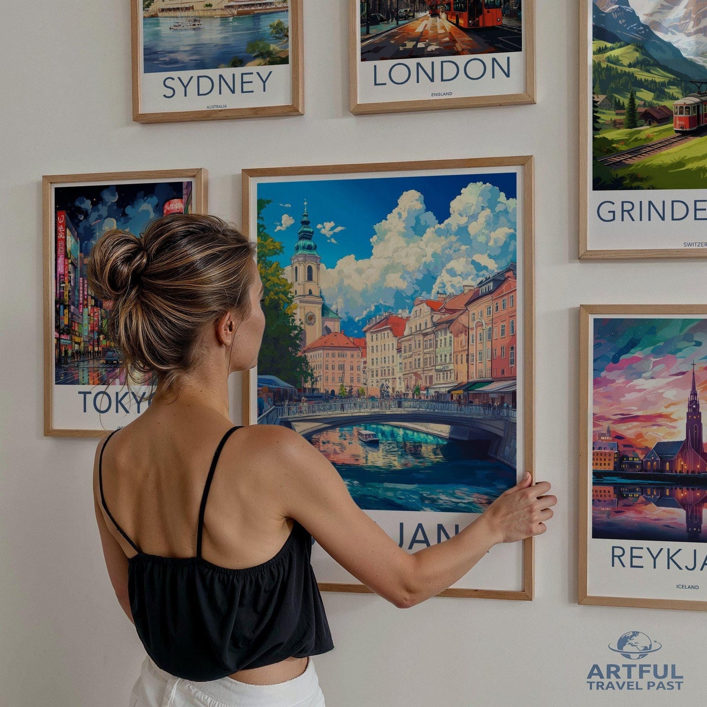 Ljubljana Poster - Slovenia Wall Art
