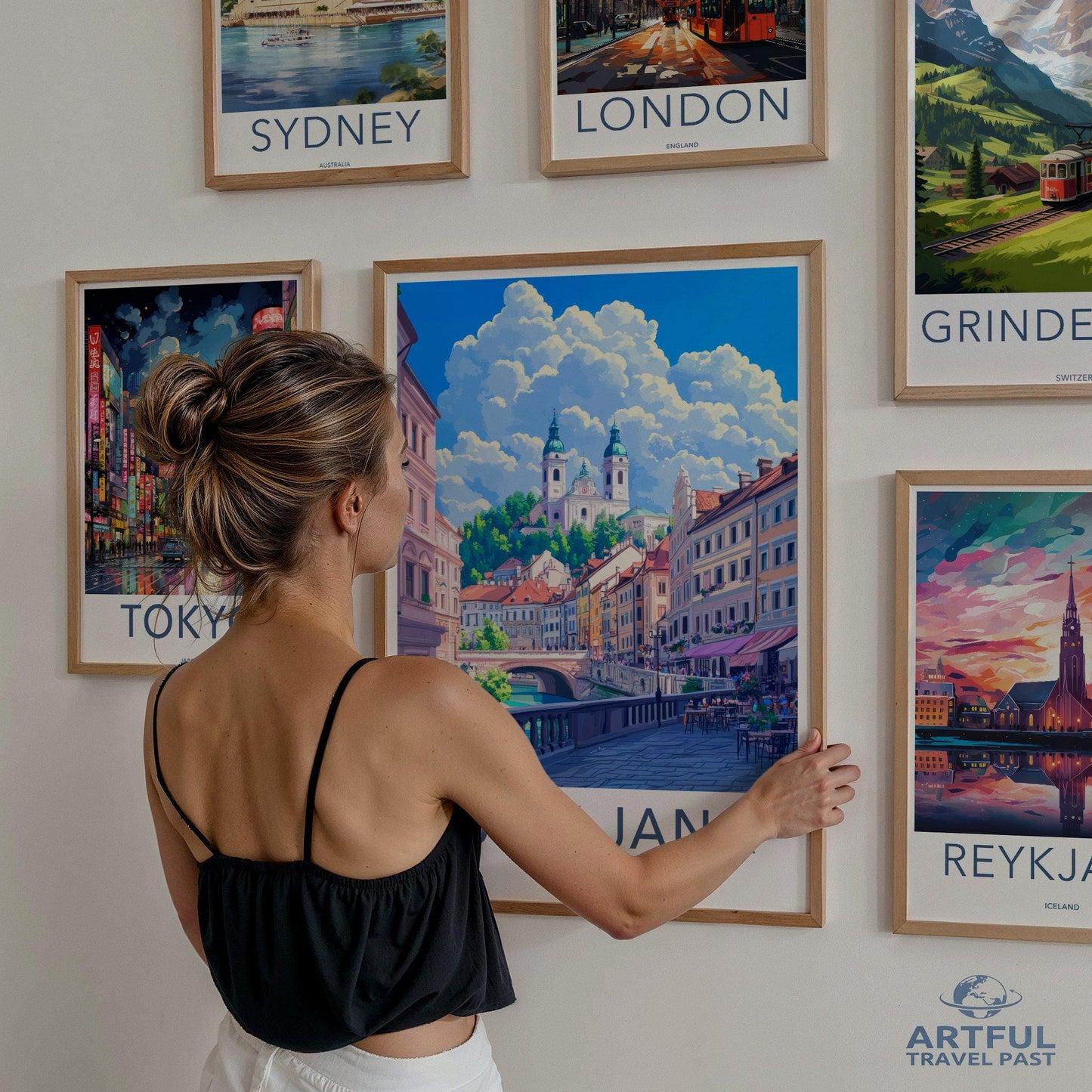 Ljubljana Poster - Slovenia Wall Art
