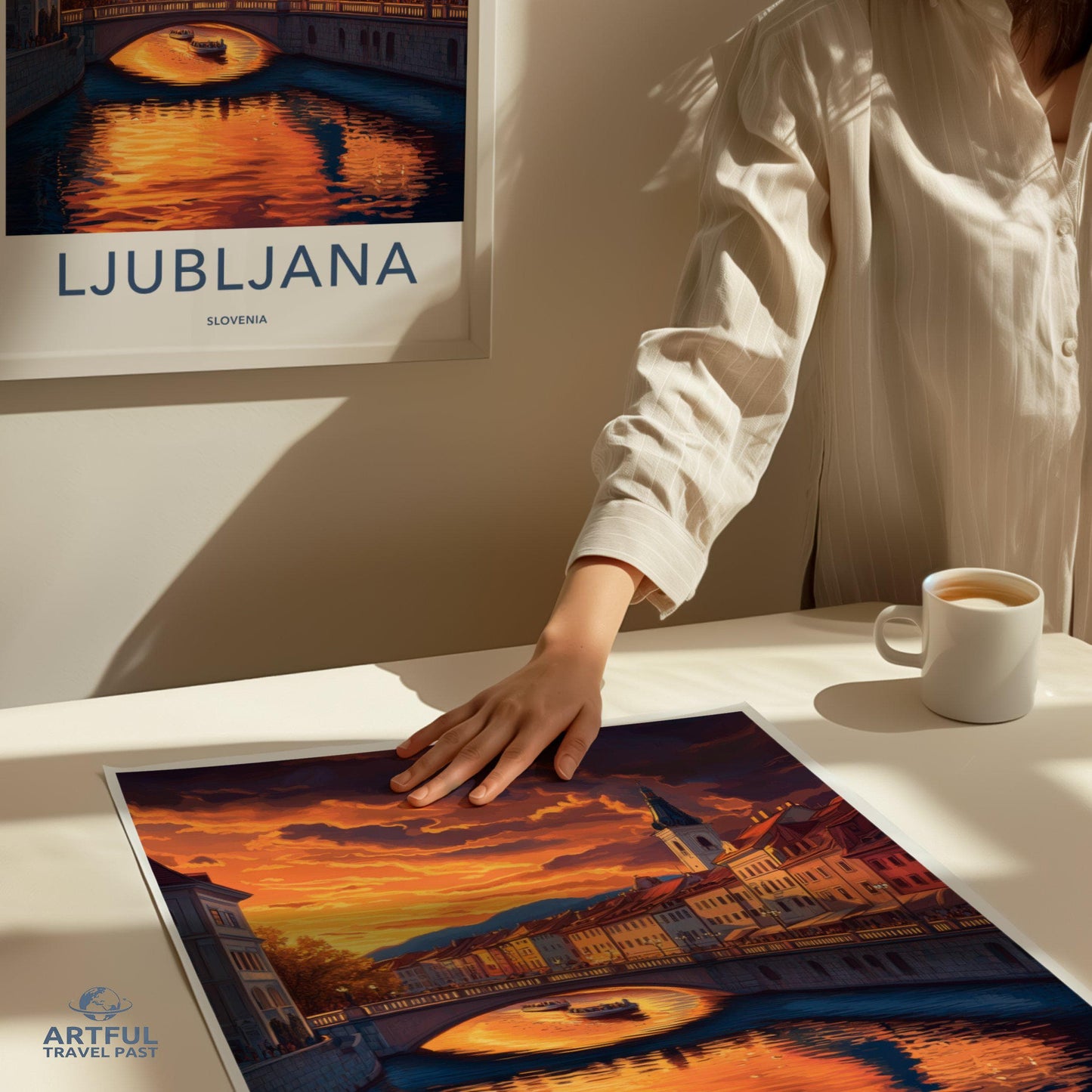 Ljubljana Poster - Slovenia Wall Art
