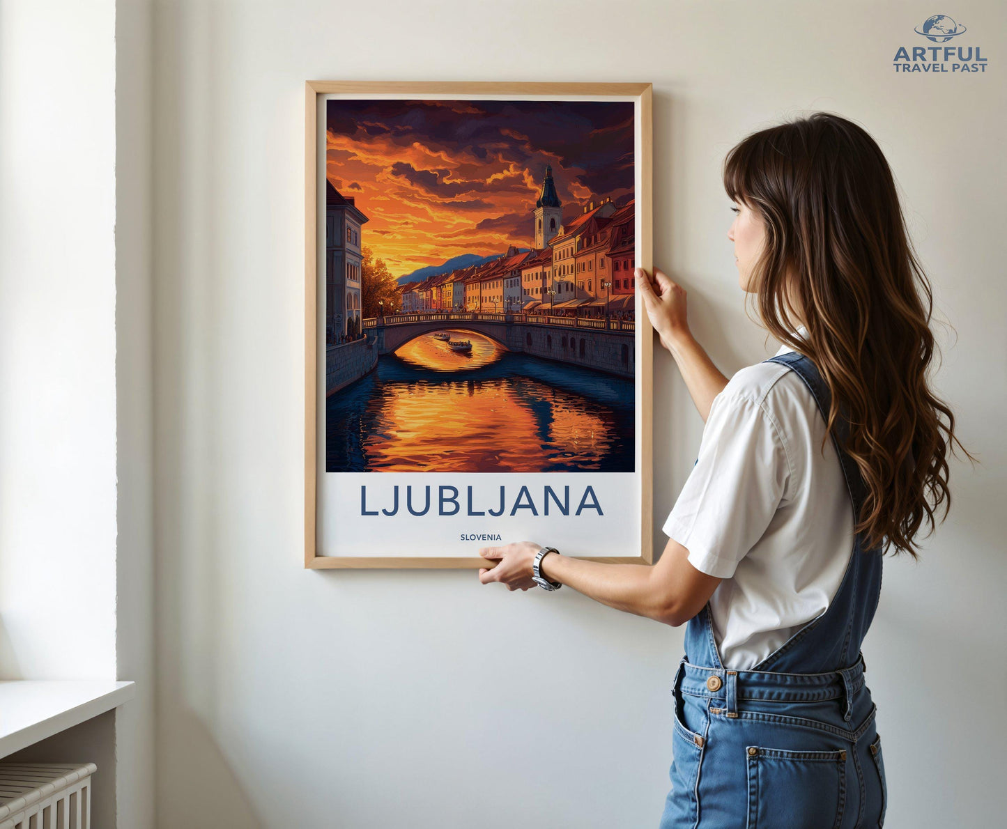Ljubljana Poster - Slovenia Wall Art