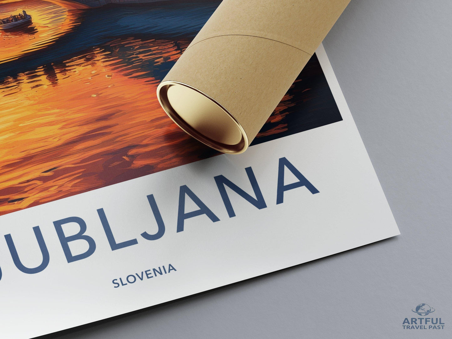 Ljubljana Poster - Slovenia Wall Art