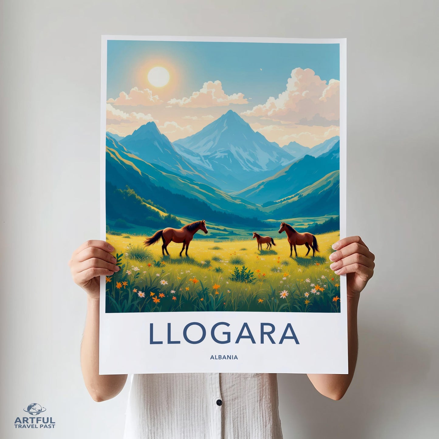 Llogara Poster - Albania Wall Art