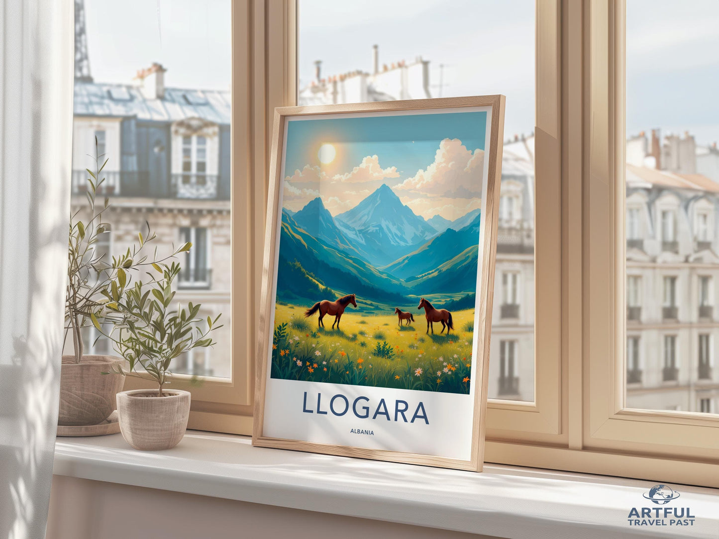 Llogara Poster - Albania Wall Art