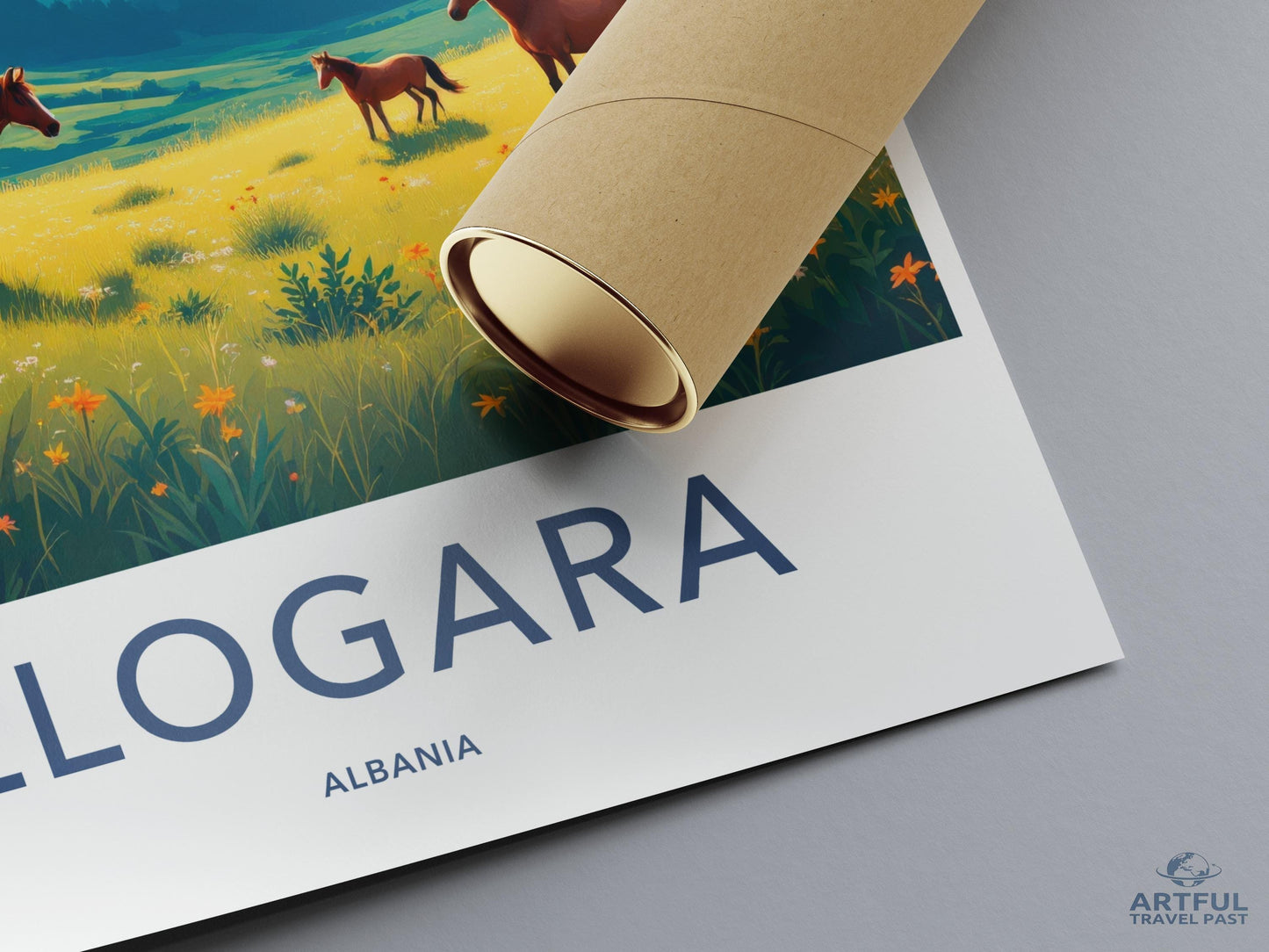 Llogara Poster - Albania Wall Art