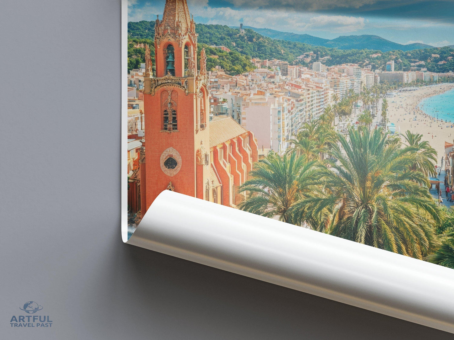 Lloret de Mar Poster | Spain Wall Art | Europe Decor