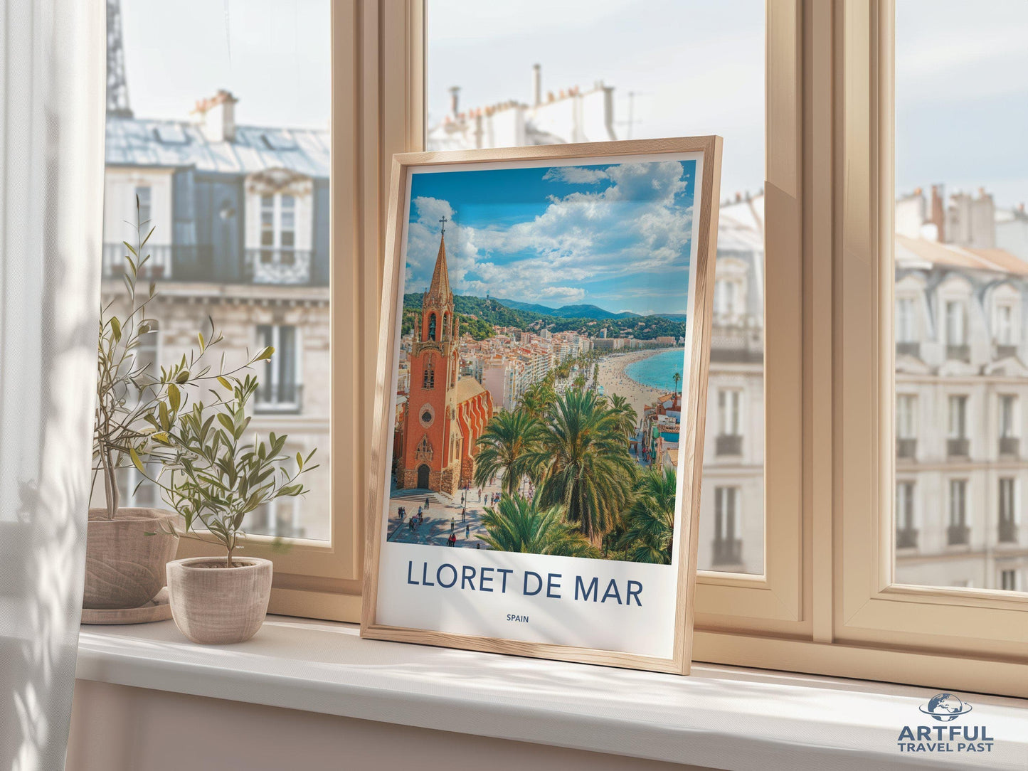 Lloret de Mar Poster | Spain Wall Art | Europe Decor