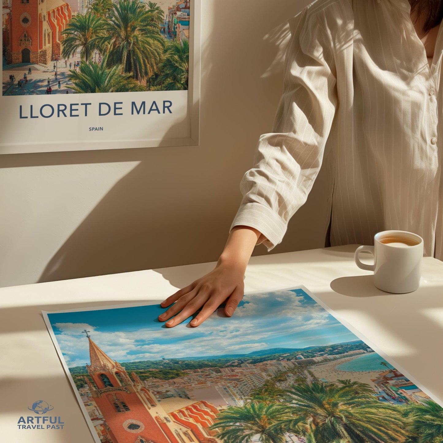 Lloret de Mar Poster | Spain Wall Art | Europe Decor