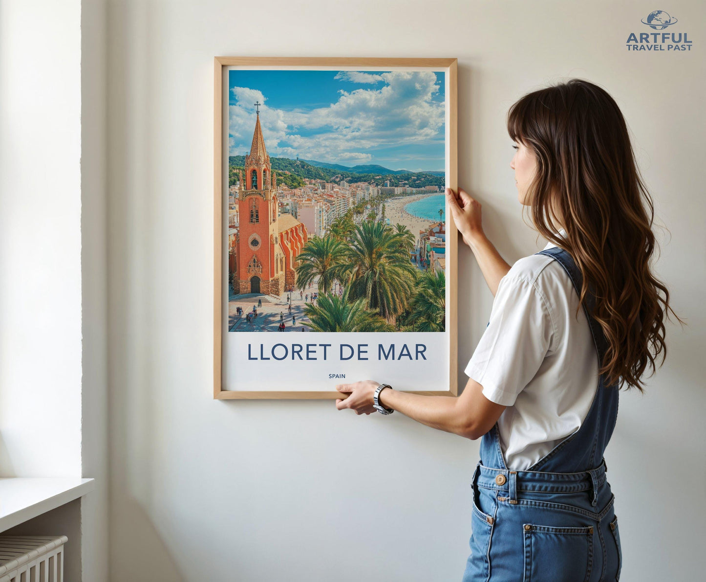 Lloret de Mar Poster | Spain Wall Art | Europe Decor