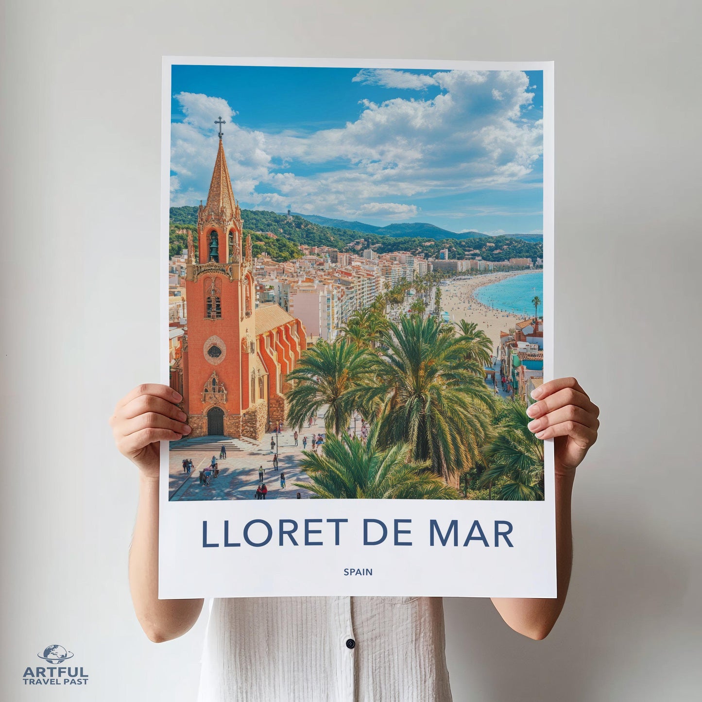 Lloret de Mar Poster | Spain Wall Art | Europe Decor