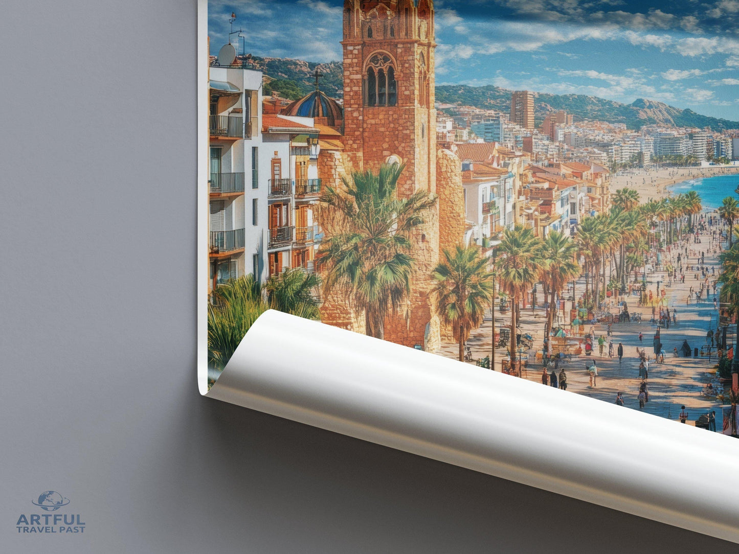 Lloret de Mar Poster | Spain Wall Art | Europe Decor
