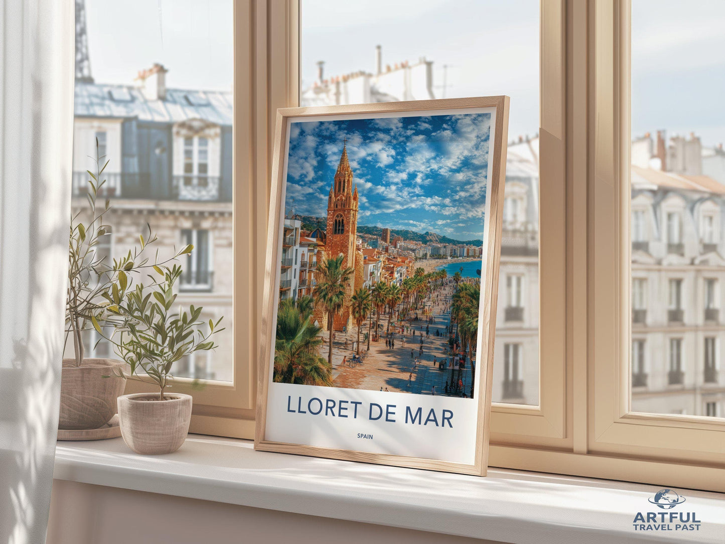 Lloret de Mar Poster | Spain Wall Art | Europe Decor