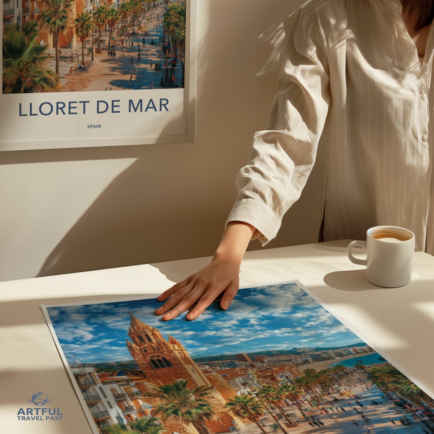 Lloret de Mar Poster | Spain Wall Art | Europe Decor