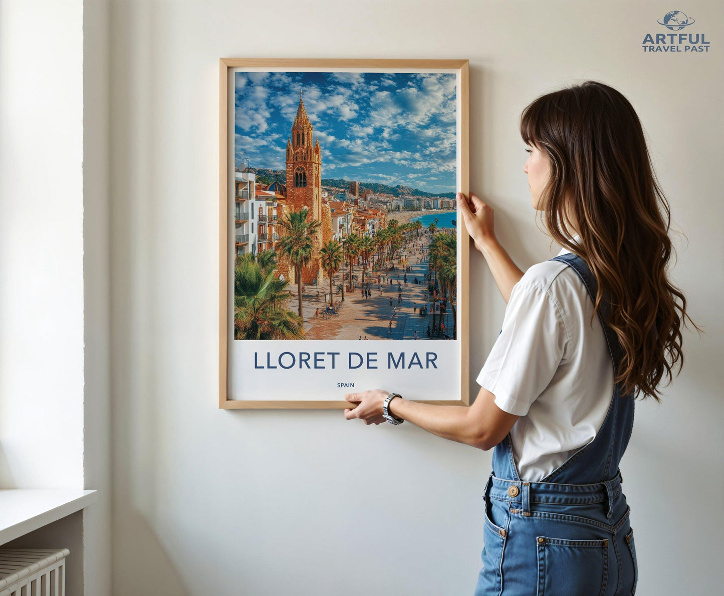 Lloret de Mar Poster | Spain Wall Art | Europe Decor