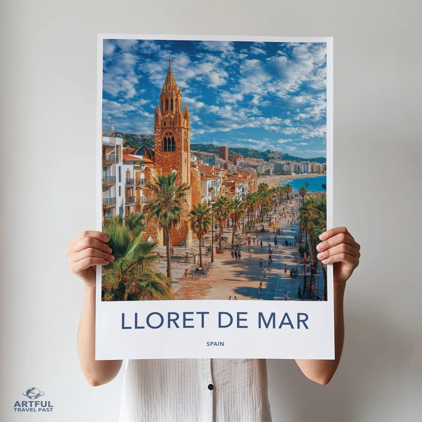 Lloret de Mar Poster | Spain Wall Art | Europe Decor
