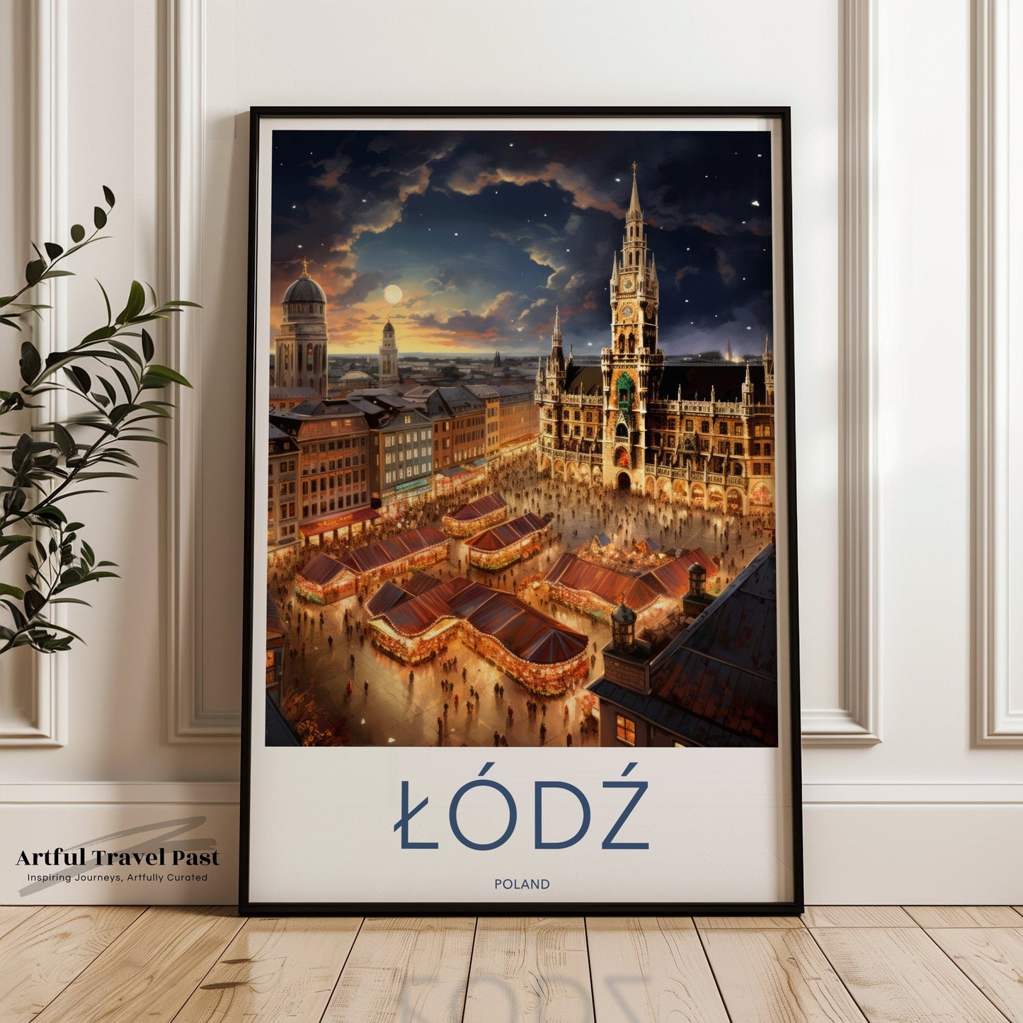 Lodz Poster - Poland Wall Art