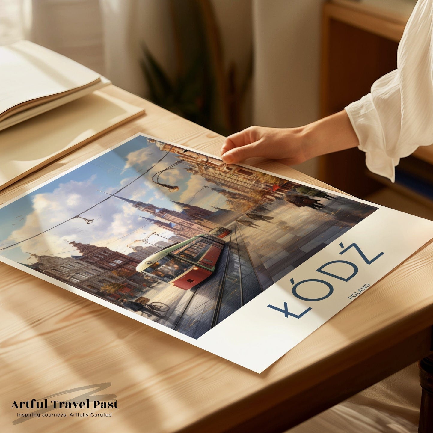 Łódź Poster | Poland Wall Art | Eastern Europe Artwork
