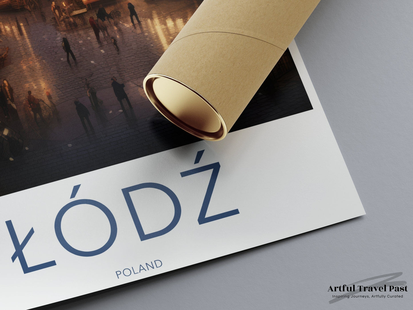 Łódź Poster | Poland Wall Art | Eastern Europe Decor
