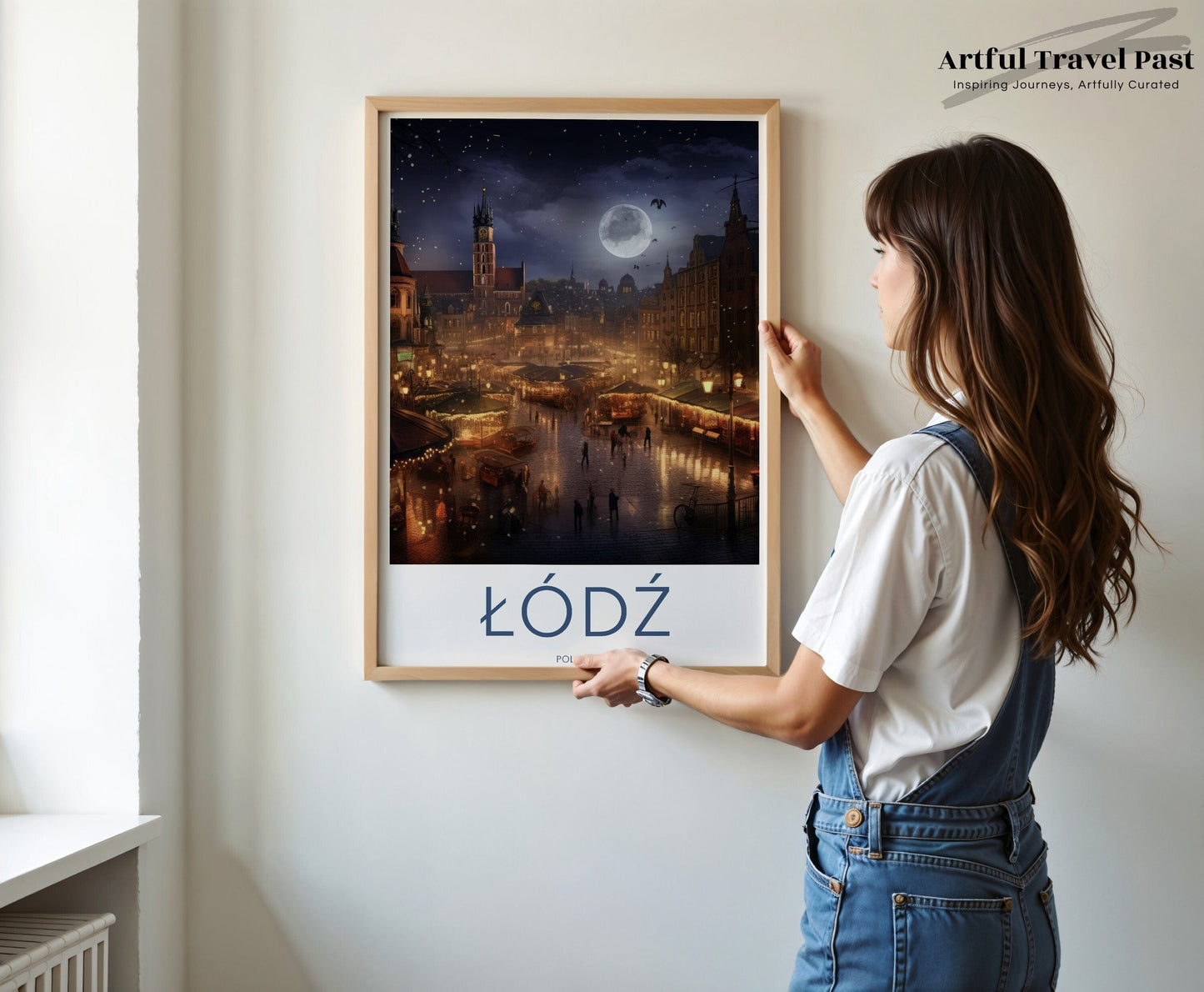 Łódź Poster | Poland Wall Art | Eastern Europe Decor