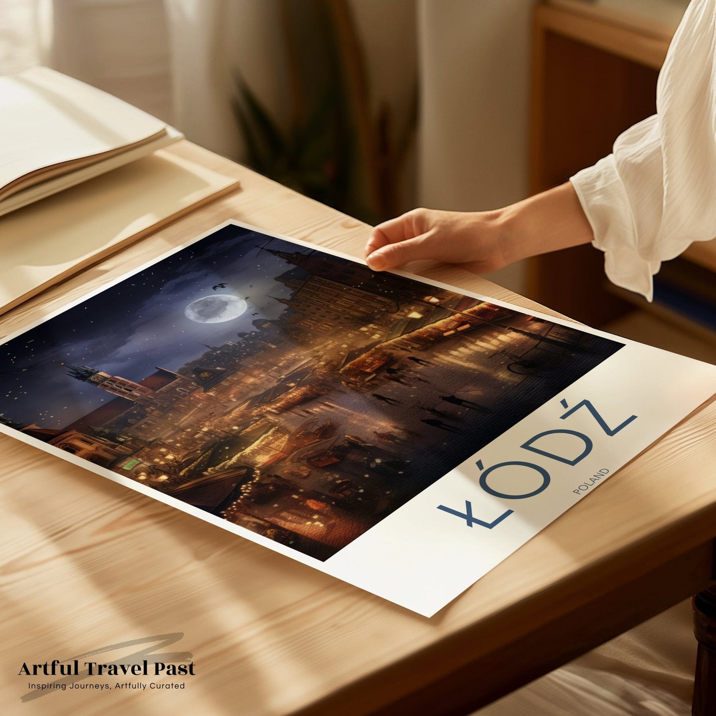 Łódź Poster | Poland Wall Art | Eastern Europe Decor