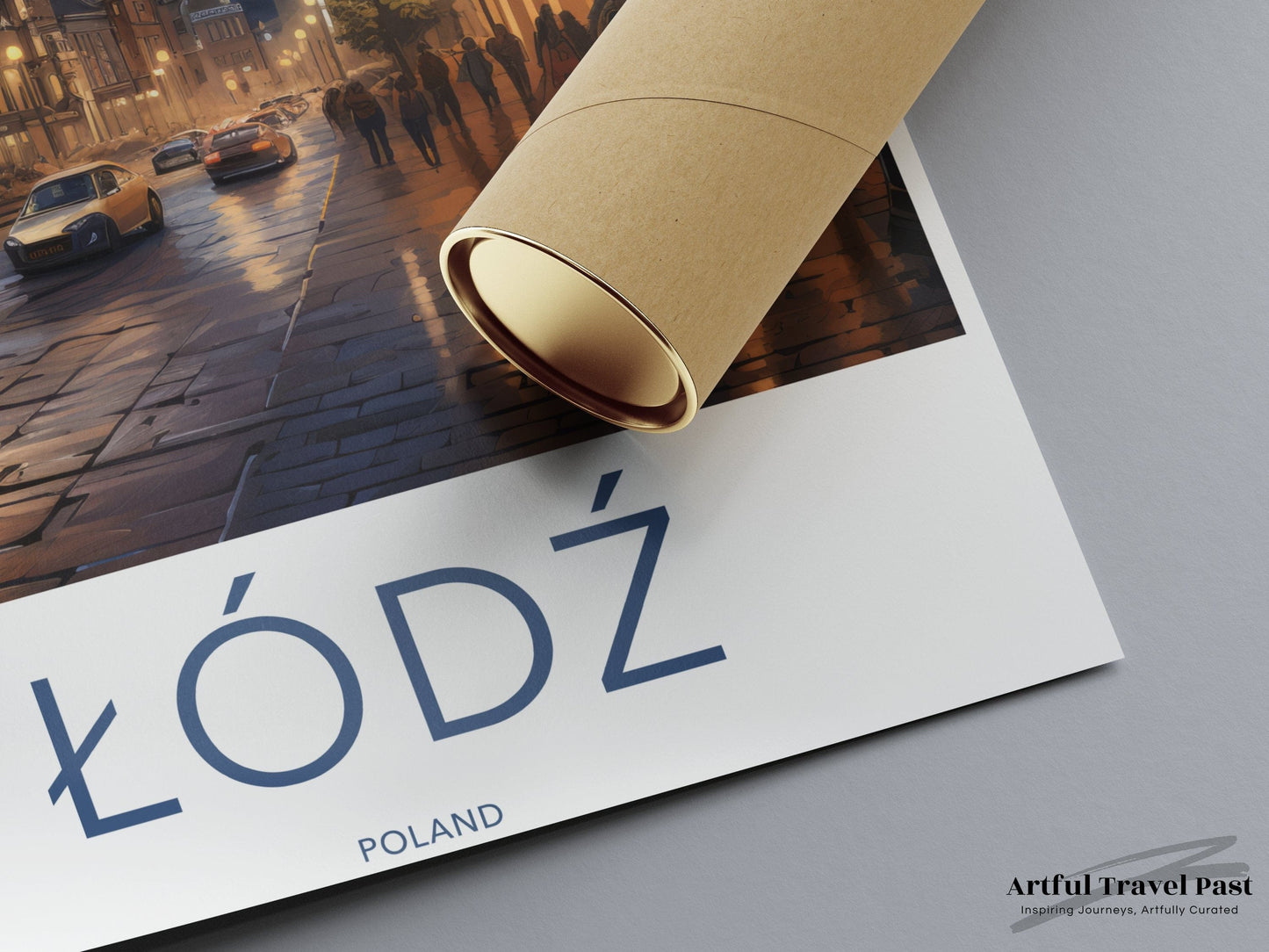 Łódź Poster | Poland Wall Art | Eastern Europe Decor