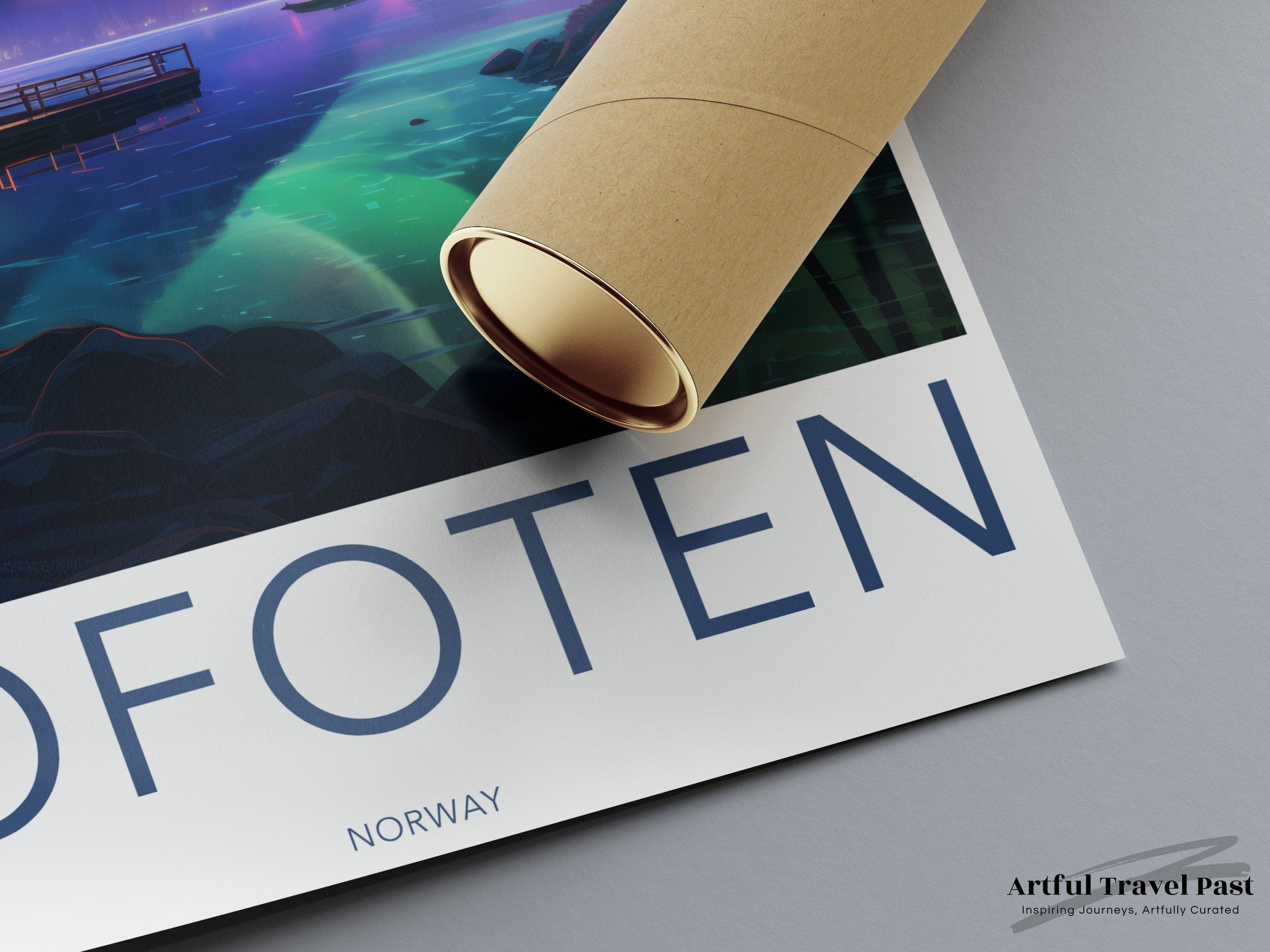 Lofoten Poster - Norway Wall Art